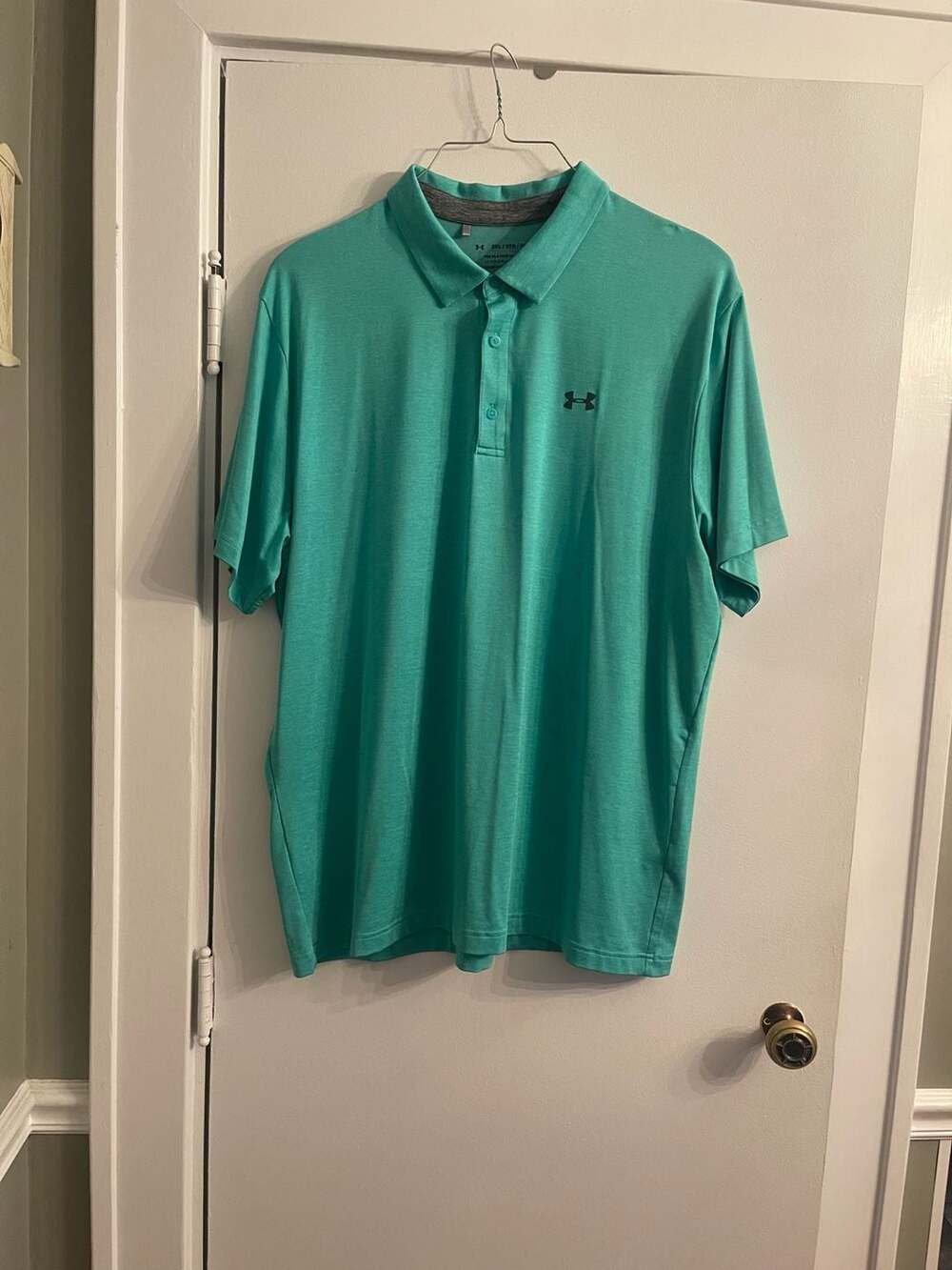 Under Armour Men's Playoff Polo Short Sleeve Green 3XL
